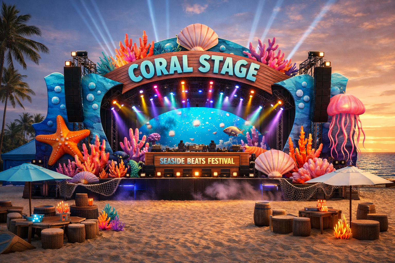 Coral Stage